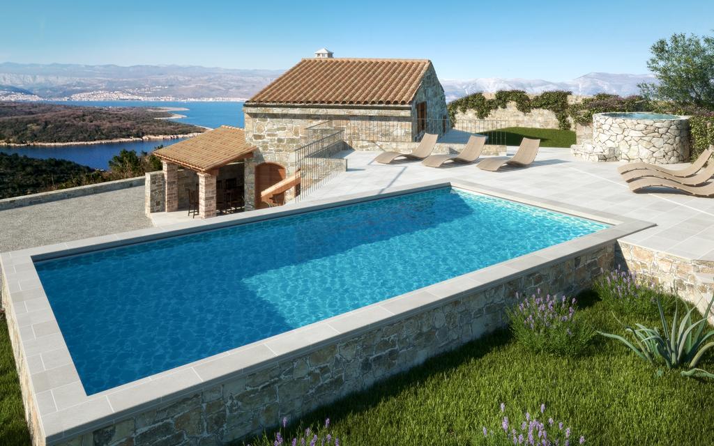 Villa Cima Vrbnik Exteriér fotografie